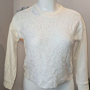 DKNY - Knit Sweater with Silver Screen Effect​​​​​